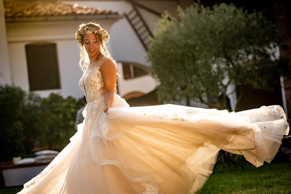 Dettaglio fotografico elegante di matrimonio a Milano