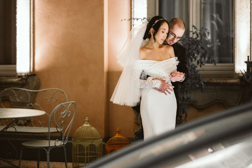 Sposi a Chateau Monfort di Milano